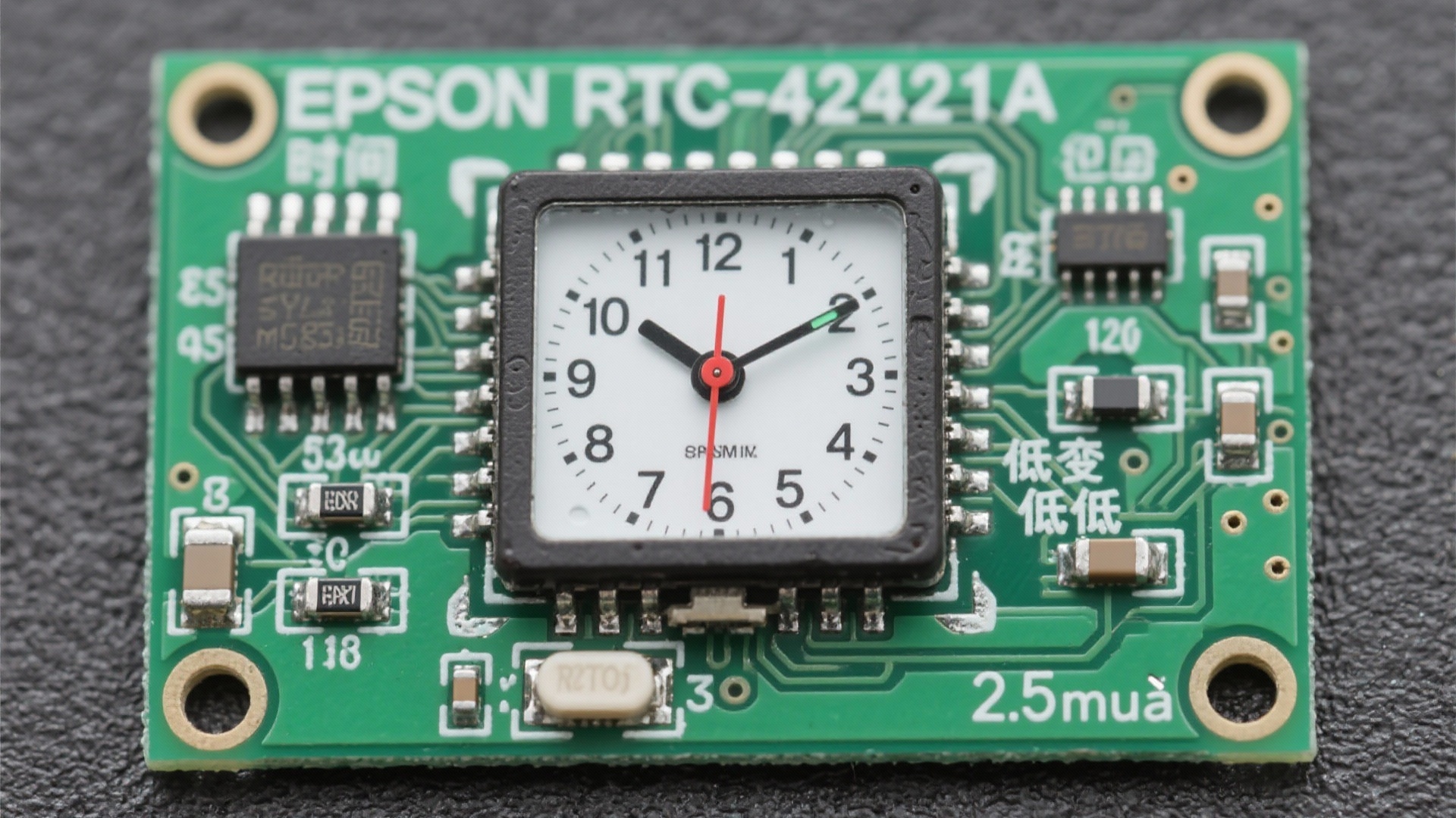 2025年实测数据：EPSON RTC-62421A功耗低至0.25&mu;A，嵌入式系统首选
